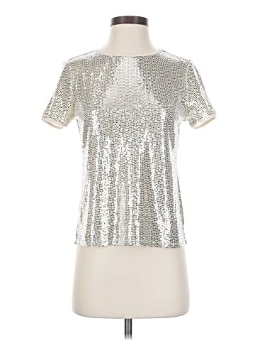 AK Anne Klein Short Sleeve Top (view 1)