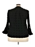 Blooming Jelly Black 3/4 Sleeve Blouse Size XXL - photo 2