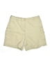 Rafaella 100% Cotton Solid Tan Cargo Shorts Size 14 - photo 1