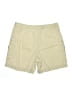 Rafaella 100% Cotton Solid Tan Cargo Shorts Size 14 - photo 2