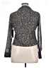 Blush 100% Polyester Silver Long Sleeve Polo Size 1X - photo 2