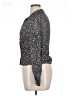 Blush 100% Polyester Silver Long Sleeve Polo Size 1X - photo 5