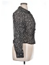 Blush 100% Polyester Silver Long Sleeve Polo Size 1X - photo 4