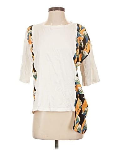 Zara Collection 3/4 Sleeve T-Shirt (view 1)