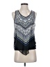 BCX 100% Polyester Blue Sleeveless Blouse Size S - photo 1