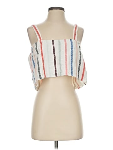 Red Carter Sleeveless Blouse (view 1)