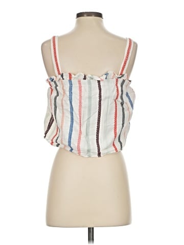 Red Carter Sleeveless Blouse (view 2)