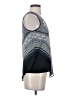 BCX 100% Polyester Blue Sleeveless Blouse Size S - photo 4