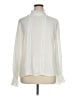 Shein 100% Polyester Ivory Long Sleeve Blouse Size 1X - photo 1