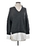 Brochu Walker Gray Wool Pullover Sweater Size XS - photo 1