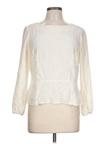 Boden Long Sleeve Silk Top (view 1)