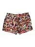Jessica Simpson 100% Polyester Print Black Shorts Size 2X - photo 1