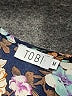 TOBI Floral Black Long Sleeve Blouse Size M - photo 4