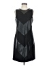 Jade 100% Polyester Chevron-herringbone Black Cocktail Dress Size S - photo 1