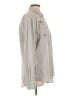 Get Lucky U.S.A. Chevron-herringbone Gray Long Sleeve Button-Down Shirt Size L - photo 4