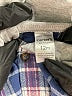 Carter's 100% Cotton Gray Long Sleeve Top 9-12 MO / 12 MO - photo 3