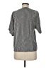 Gyft Gray Short Sleeve Blouse Size M - photo 2