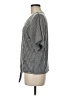 Gyft Gray Short Sleeve Blouse Size M - photo 5