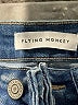 Flying Monkey Hearts Blue Jeans Size 27 waist - photo 4