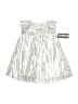 OshKosh B'gosh 100% Polyester Metallic Silver Dress 9-12 MO / 12 MO - photo 1