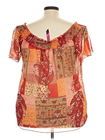 Pure Energy Short Sleeve Blouse (view 2)
