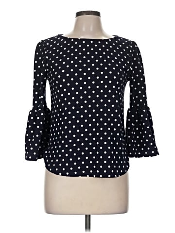 Green Envelope 3/4 Sleeve Blouse (view 1)