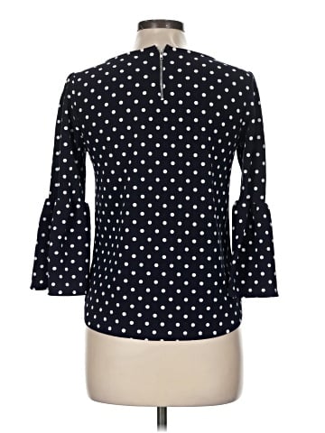 Green Envelope 3/4 Sleeve Blouse (view 2)