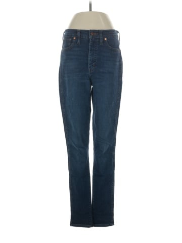 Madewell Tall 10" High-Rise Skinny Jeans in Hayes Wash (view 1)