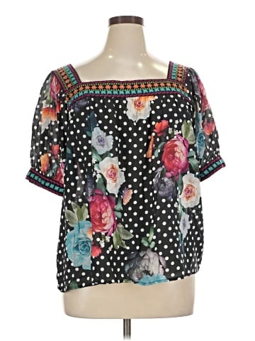 Johnny Was Short Sleeve Blouse (view 1)