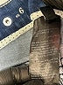 White House Black Market Chevron-herringbone Blue Jeans Size 6 - photo 8