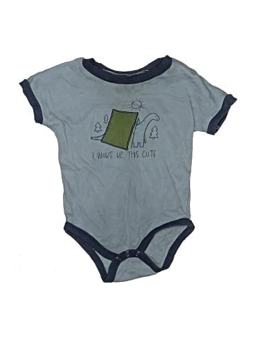 dip Short Sleeve Onesie (view 1)