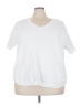 Cyrus White Short Sleeve Top Size 3X - photo 1