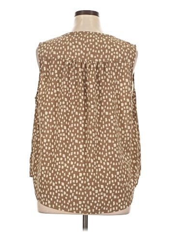 Monday Fun Sleeveless Blouse (view 2)