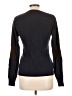 Tory Burch 100% Cashmere Solid Blue Black Cashmere Pullover Sweater Size L - photo 2