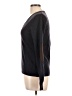 Tory Burch 100% Cashmere Solid Blue Black Cashmere Pullover Sweater Size L - photo 5