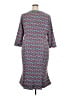 Boden Chevron-herringbone Blue Casual Dress Size 18L - photo 2