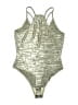 Free Press Silver Bodysuit Size M - photo 2