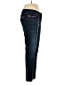 White House Black Market Color Block Blue Jeans Size 6 - photo 4