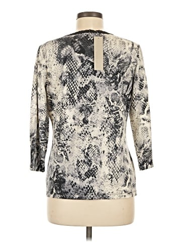 Laura Ashley 3/4 Sleeve Top (view 2)