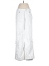 NILS 100% Polyester White Casual Pants Size 6 - photo 1