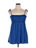 Lilu Blue Sleeveless Blouse Size XL - photo 1