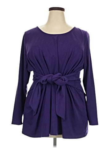 Jessica London Long Sleeve Blouse (view 1)