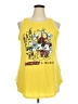 Disney Yellow Sleeveless T-Shirt Size 2X - photo 1
