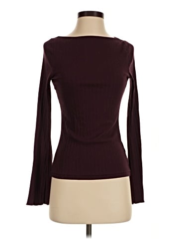 Madewell Ribbed Long-Sleeve Boatneck Top (view 1)
