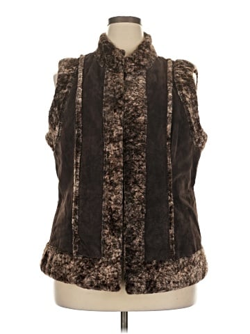 DressBarn Faux Fur Vest (view 1)