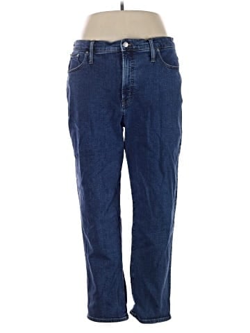 Madewell The Perfect Vintage Straight Jean in Bright Indigo Wash: Instacozy Edition (view 1)