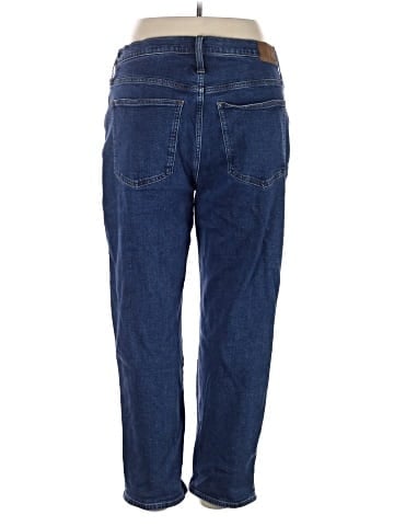 Madewell The Perfect Vintage Straight Jean in Bright Indigo Wash: Instacozy Edition (view 2)
