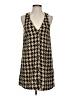 Monki Houndstooth Tan Casual Dress Size S - photo 1