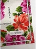 Givenchy 100% Cotton Floral Pink Vintage Cotton Scarf One size - photo 6