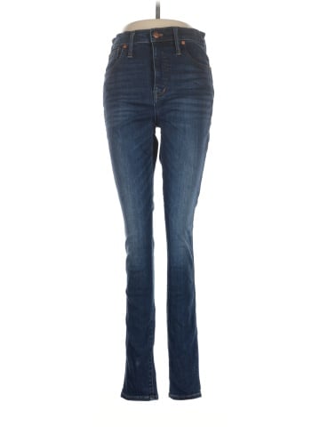 Madewell Tall 10" High-Rise Skinny Jeans in Danny Wash: TENCEL&trade; Denim Edition (view 1)